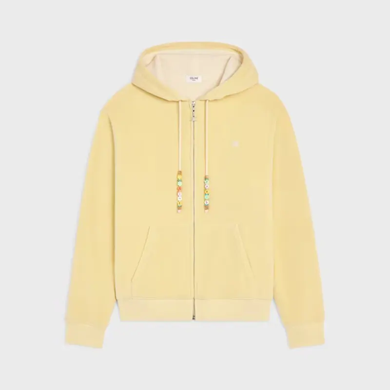 セリーヌ 並行輸入品 ルーズ ジップアップ フーディー 2色 sl20250814