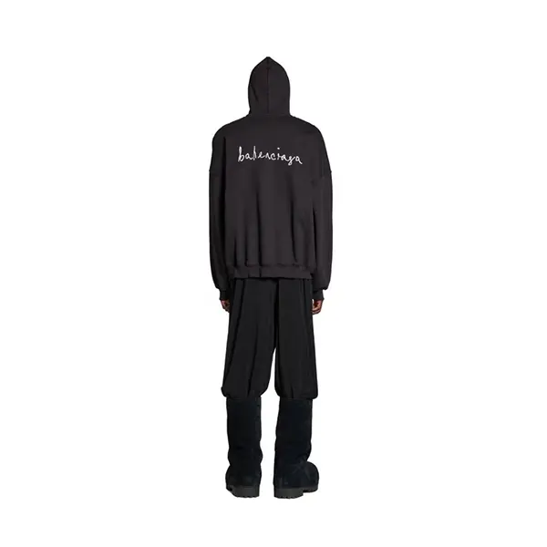 【かわいくて上品♪】バレンシアガ Lovey Hoodie Oversized コットン パーカー 739024TQVV99034