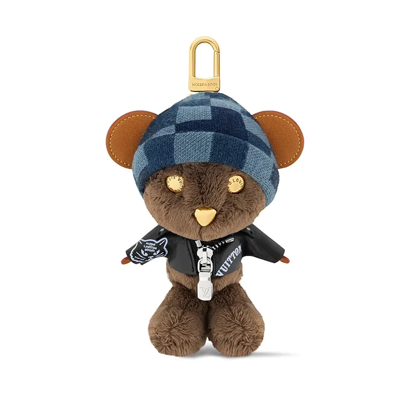 大人気定番【可愛い】ルイヴィトン バッグ チャームLV ルイ ベア 並行輸入品 4色 M03176