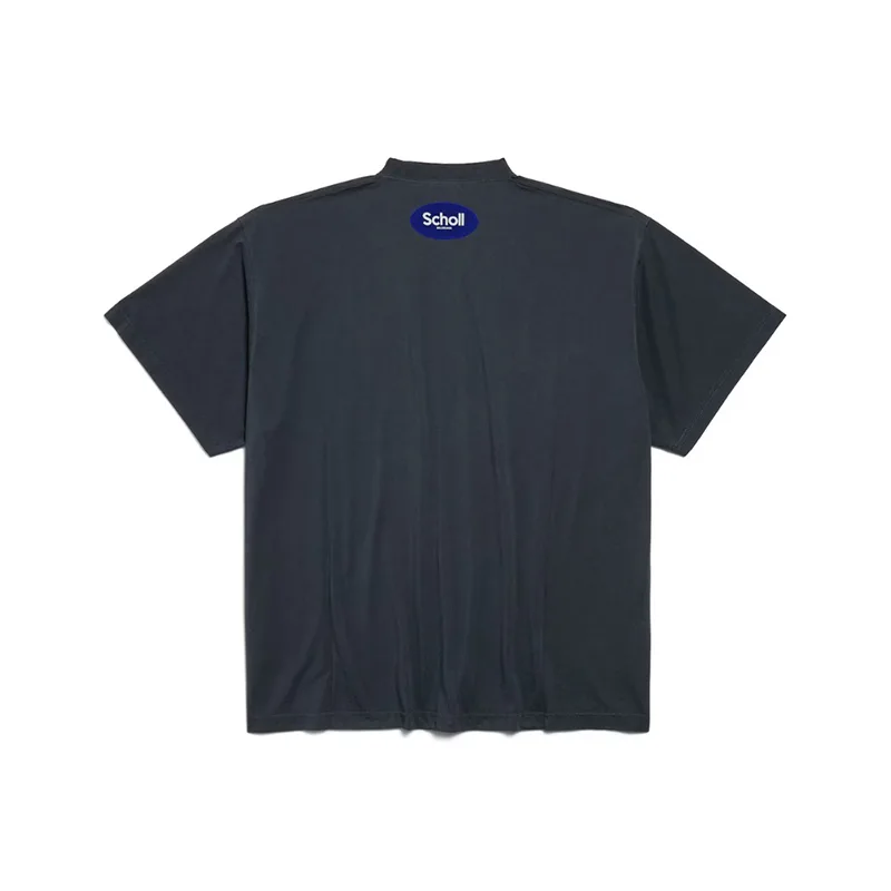 バレンシアガ I Scholl オーバーサイズ Tシャツ 偽物 831305TSVT31083
