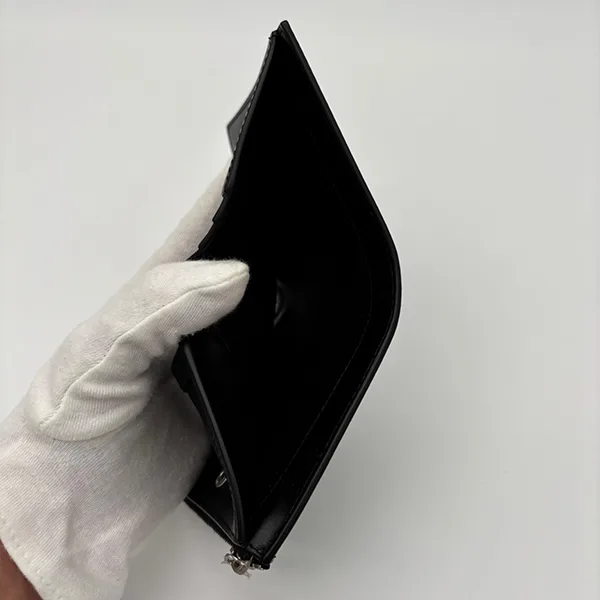 追跡付きで安心届けサンローラン 二つ折り財布 N級品 コインケース ジップ 5757260SX0E1000