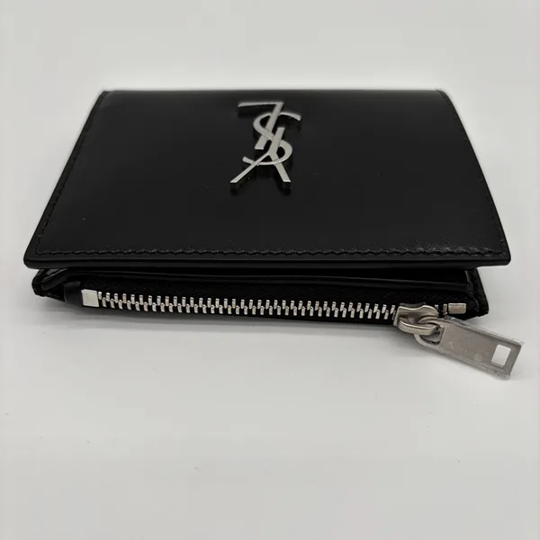 追跡付きで安心届けサンローラン 二つ折り財布 N級品 コインケース ジップ 5757260SX0E1000