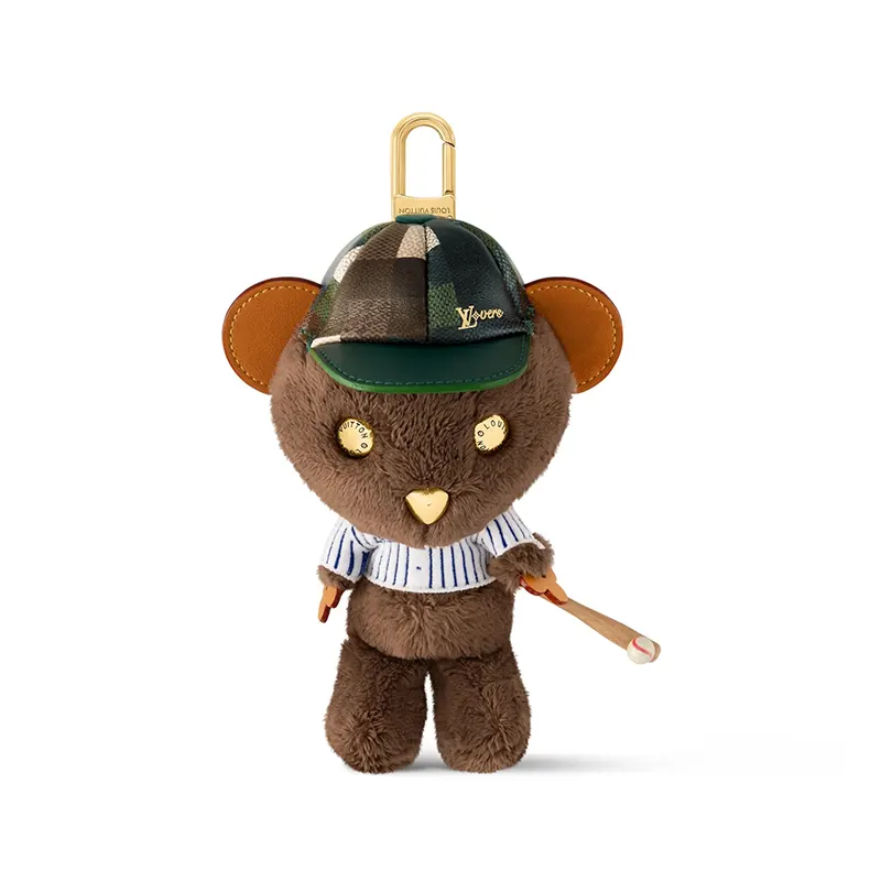 大人気定番【可愛い】ルイヴィトン バッグ チャームLV ルイ ベア 並行輸入品 4色 M03176