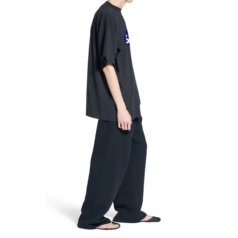 バレンシアガ I Scholl オーバーサイズ Tシャツ 偽物 831305TSVT31083