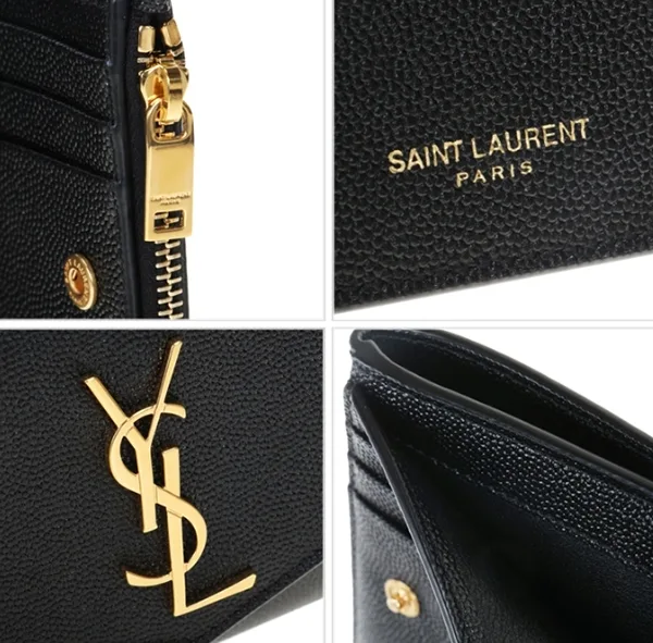 ＜最新で絶対欲しい>サンローラン 小銭入れ付き 二つ折り財布 コピー☆ysl258191