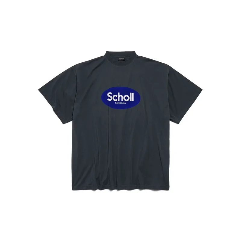 バレンシアガ I Scholl オーバーサイズ Tシャツ 偽物 831305TSVT31083