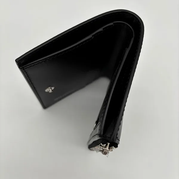 追跡付きで安心届けサンローラン 二つ折り財布 N級品 コインケース ジップ 5757260SX0E1000