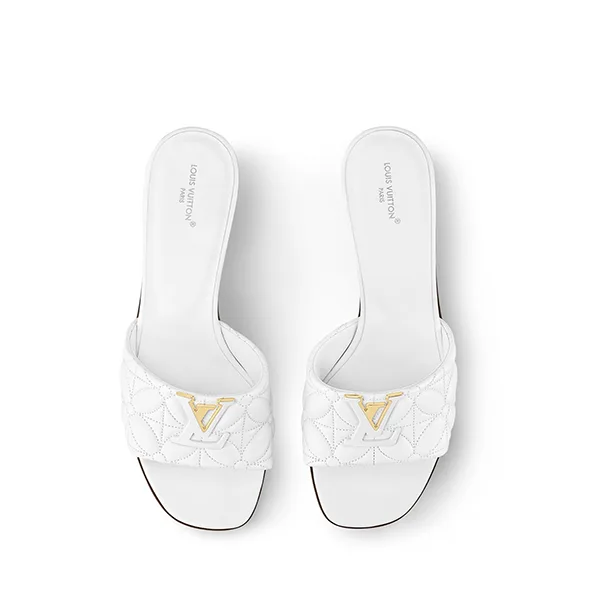【VIPセールで入荷！】【太めヒールで歩きやすい】ルイヴィトン★LV Mare★サンダル 1ADCV