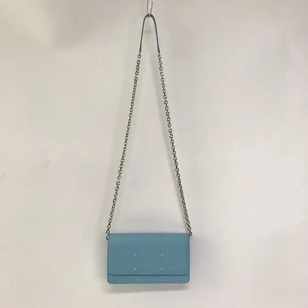 【かわいくて上品♪】メゾン マルジェラ ステッチチェーンショルダーバッグ SA3UI0008P4455