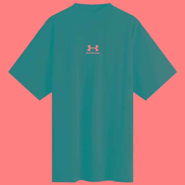 大人お洒落バレンシアガ アンダーアーマー オーバーサイズ Tシャツ w25081301