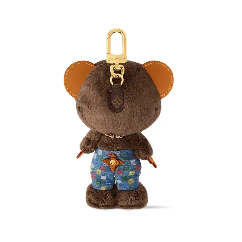 大人気定番【可愛い】ルイヴィトン バッグ チャームLV ルイ ベア 並行輸入品 4色 M03176