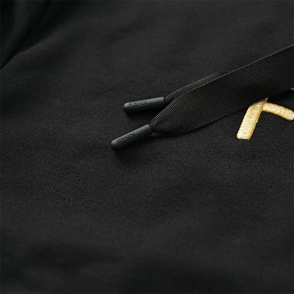 フェンディ スウェット パーカー コピー レディース ロゴ 刺繍 プルオーバーコットン スウェット c25091009