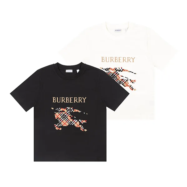 バーバリー クロスステッチ EKD 偽物 コットンTシャツ 8110957