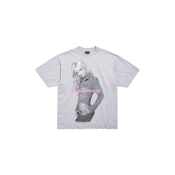 可愛いバレンシアガ Music Britney Spears Series Tシャツ 偽物 bl25912