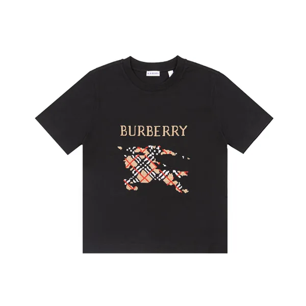 バーバリー クロスステッチ EKD 偽物 コットンTシャツ 8110957