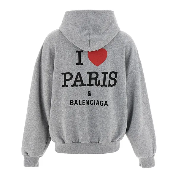 NEWカラー完売必須バレンシアガ I LOVE PARIS & バレンシアガ 偽物 アンダーアーマー ジップアップパーカー 803264TSVI51300