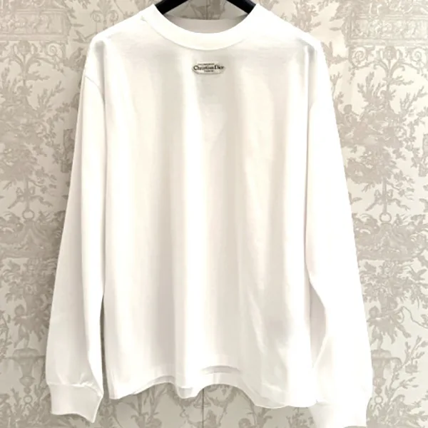 【シンプルで使える】ディオール Paris ロング Tシャツ 543J609A0847