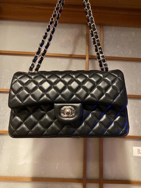 シャネル コピー  バッグ original leather ブラック CCマーク レディース 大人気! チェーンバッグ A1112-11