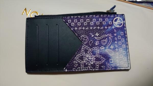 国内22FW【ルイヴィトン】コインカード・ホルダー ★ モノグラムバンダナ M81432