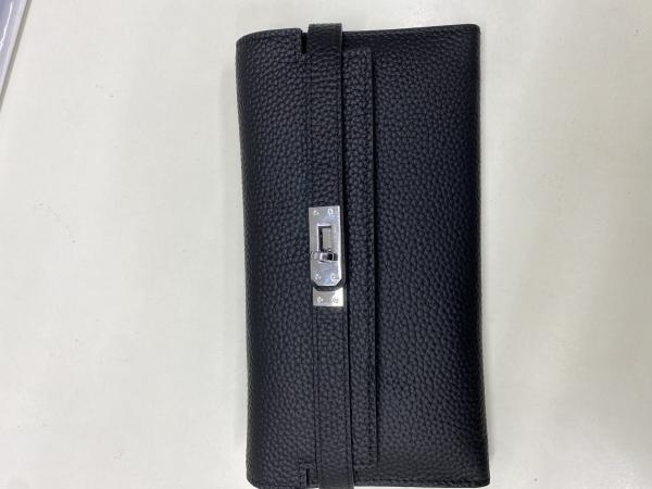 エルメススーパーコピー財布　ケリーウォレット ブラックHR12024