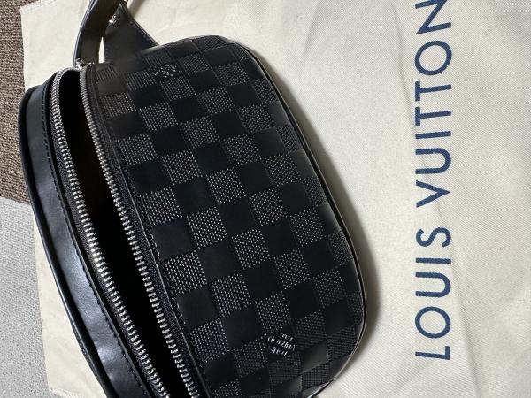 【人気】ルイヴィトン☆ボディバッグ ウエストポーチ 3WAY 黒 N40298