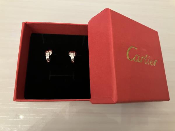 即対応【カルティエ】LOVE ラブ ビス モチーフ エレガント ピアス 偽物B8028900