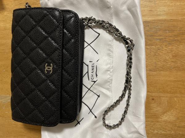 シャネル スーパーコピー 【やっとの入荷で選べる金具】大人気チェーンWALLET 9122103