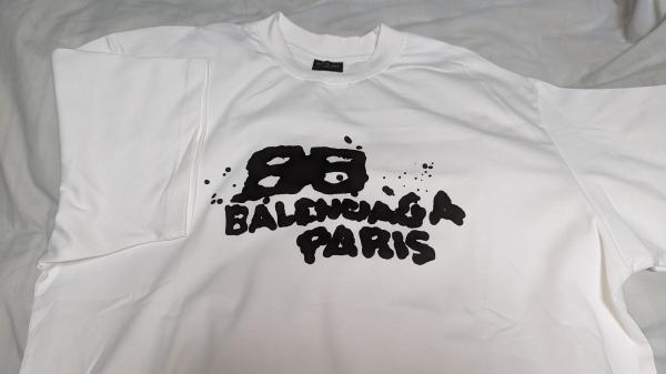 バレンシアガ HAND DRAWN BB ICONTシャツ 偽物bb04162