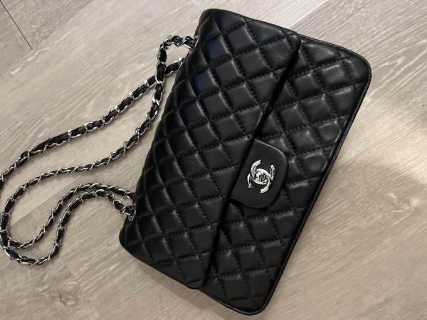 シャネル コピー  バッグ original leather ブラック CCマーク レディース 大人気! チェーンバッグ A1112-11