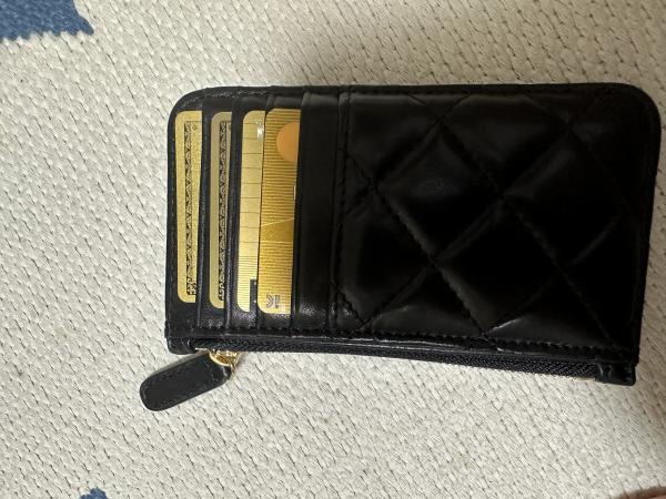 シャネル クラシック ジップ カードケースAP2570 Y04059 NK295