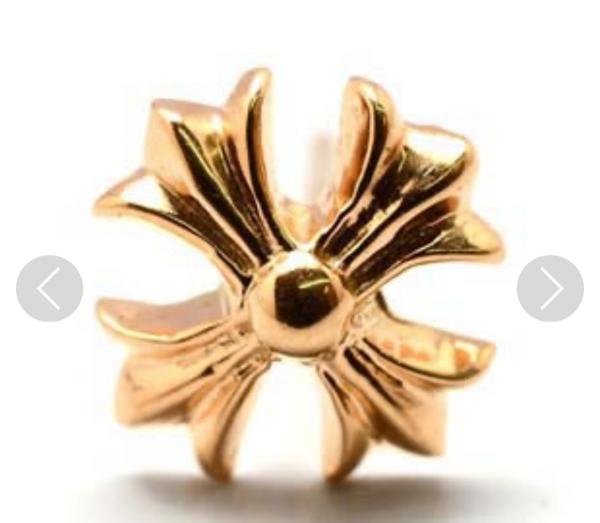 クロムハーツスーパーコピー22K CH PLUS STAD 22KCHプラススタッドピアスchpi34