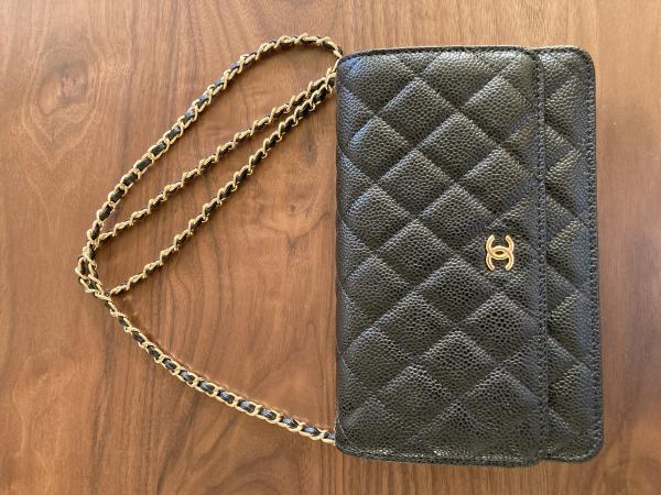 シャネル スーパーコピー 【やっとの入荷で選べる金具】大人気チェーンWALLET 9122103