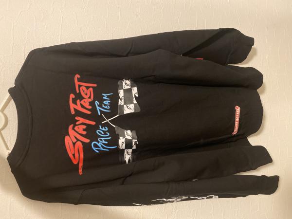 ★クロムハーツ★マティボーイ 偽物 Stay Fast 長袖 Tシャツ