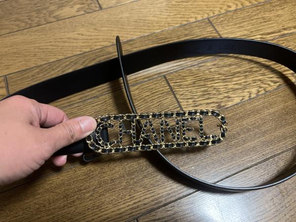 シャネル ベルト スーパーコピー ロゴ カーフスキンベルト AA6600B0221494305