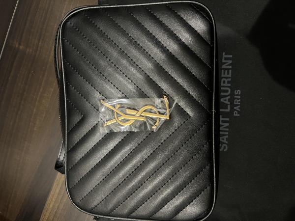 サンローラン ルー カメラ バッグ 偽物 キルティング レザー 612544DV7071000