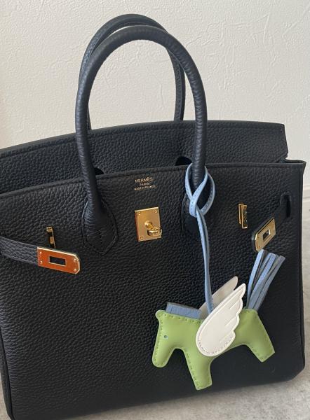 即発【エルメス】Birkin25コピー ブラック SV金具 Y刻 トゴPK01