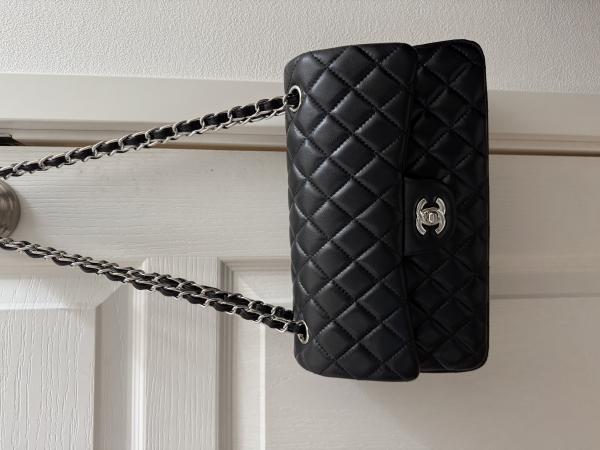 シャネル コピー  バッグ original leather ブラック CCマーク レディース 大人気! チェーンバッグ A1112-11