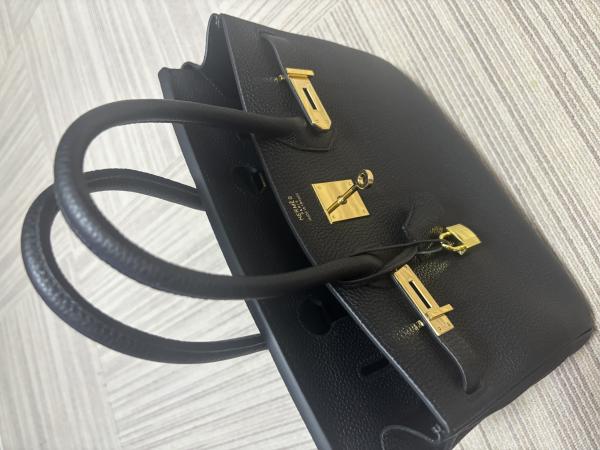 エルメス コピー バーキン３０ 黒☆トゴ☆ゴールド金具☆9072541