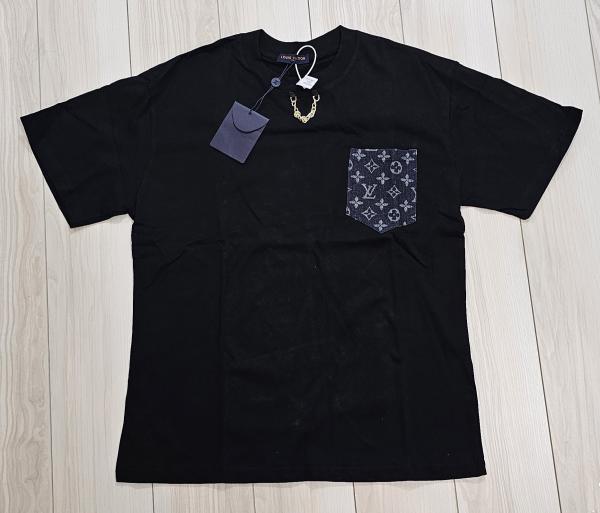 特別価格！ルイヴィトン ポケットTシャツ コピー デニム 1AGT03