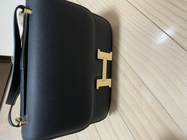 《入手困難★》エルメス コンスタンス コピー ミニ 18cm 黒 PG金具 21122903