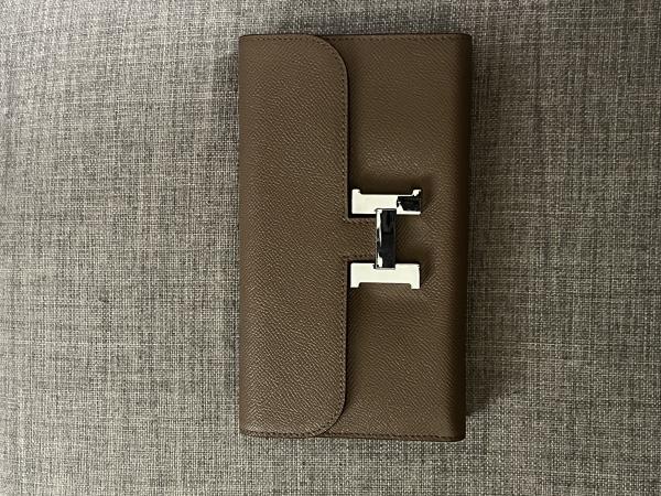 エルメス財布コピー 超上品 コンスタンスロング 長財布グリアスファルトS金具 9072914