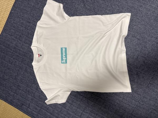 【シュプリーム x ティファニー】Box Logo Tee ボックスロゴ  Tシャツ 偽物 22030701