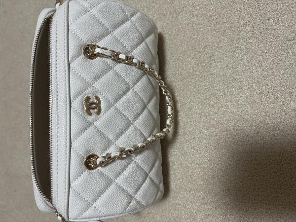 シャネル ミニ ボストンバッグ 25P AP4474 B10583 C3906