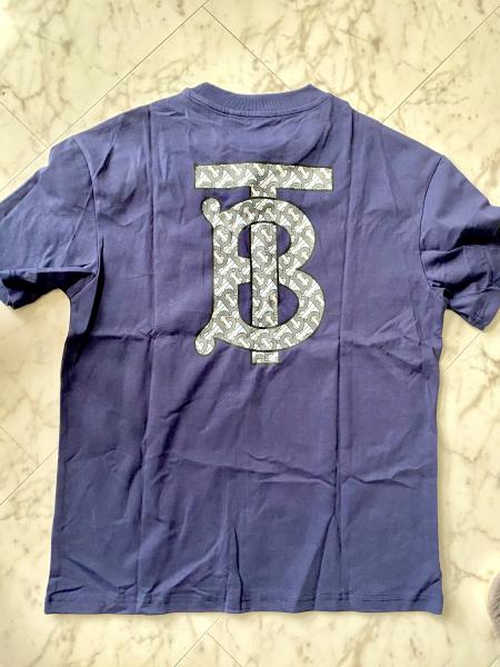 21SS【バーバリー Tシャツ スーパーコピー 】モノグラムモチーフ オーバーサイズTシャツ 80488111