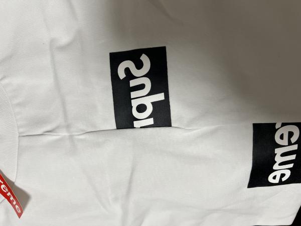 シュプリーム Tシャツ 偽物◆コム デ ギャルソン スプリットボックスTシャツ  2色 黑/ ホワイト◆201116CC016