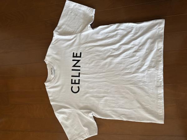 ★超人気 セリーヌ tシャツ 激安 偽物 クルーネック ロゴTシャツ  2色 2X308916G.38A
