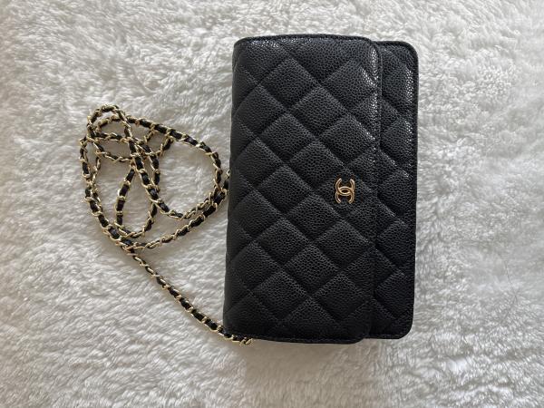 シャネル スーパーコピー 【やっとの入荷で選べる金具】大人気チェーンWALLET 9122103