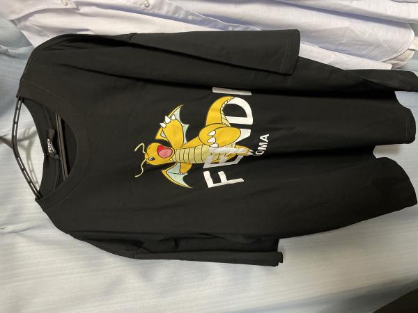 目玉商品！フェンディ ベージュ FFシルク シャツ コピー FS0795AR6FF1MTK