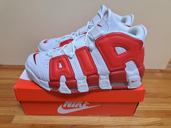ナイキ エアモアアップテンポ 偽物 ★人気レアモデル☆モアテン 偽物！GYM RED《AIR MORE UPTEMPO》201017a18