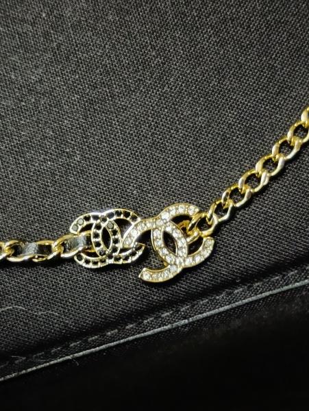 シャネル ダブルロゴ ネックレス コピー AB9278 B09009 NK077